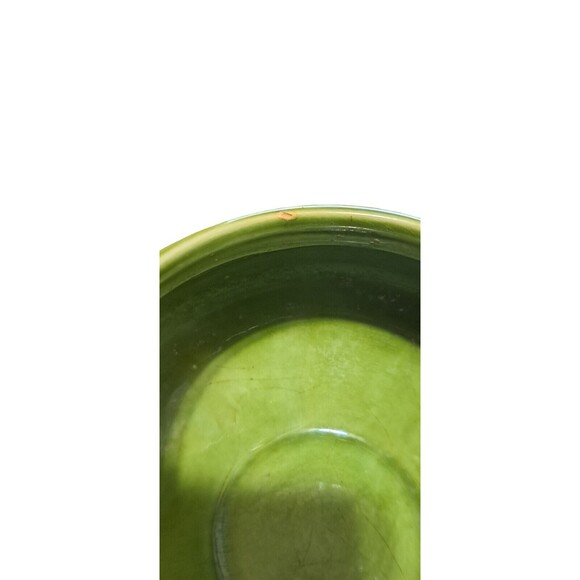 Royal Haegar MCM Green EARTH WRAP Textured Round Planter Brown Orange Cottage - Picture 6 of 12